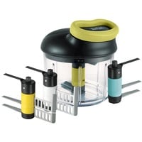 Tefal K13210 madkniv og anden skære-enhed Sort, Grøn, Transparent, Makulering Sort/Grøn, Sort, Grøn, Transparent, Rustfrit stål, 0,9 L, Kina, 850 g, 140 mm