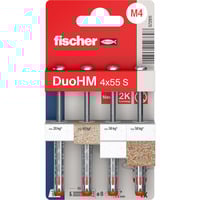 fischer Hulrumdowel DuoHM 4x55 S PZ, Dyvel 