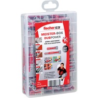 fischer Meister-Box DUOPOWER kort / lang, Dyvel Lys grå/Rød