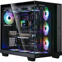 ALTERNATE ALT-aTTaX-AMD-002, Gaming PC Sort/gennemsigtig