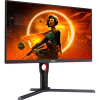 AOC G3 Q27G3XMN/BK computerskærm 68,6 cm (27") 2560 x 1440 pixel 2K Ultra HD LED Sort, Rød, Gaming Skærm Sort/Rød, 68,6 cm (27"), 2560 x 1440 pixel, 2K Ultra HD, LED, 1 ms, Sort, Rød
