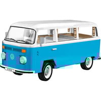 COBI Volkswagen T2b Bus, Bygge legetøj Lyseblå/Hvid