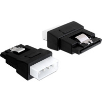 DeLOCK Adapter SATA 15-polet til ATX 4-polet Sort