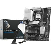 MSI PRO B860-P WIFI bundkort Intel B860 LGA 1851 (Socket V1) ATX Sølv, Intel, LGA 1851 (Socket V1), Intel Core Ultra (Series 2), LGA 1851, 256 GB, DDR5-SDRAM