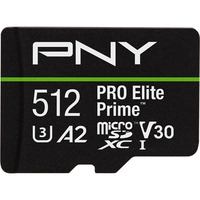 PNY P-SDU512V32200PEP-GE, Hukommelseskort Sort/Grøn