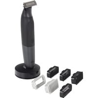 Procter & Gamble Series XT5 XT5300 Skægtrimmer og kropsbarbermaskine, Skæg trimmer Sort/Sølv, Sort, Plast, Rustfrit stål, Rektandel, 1 mm, 5 mm, Universel