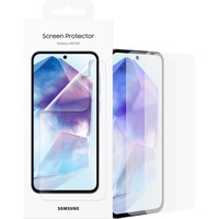 SAMSUNG EF-UA556 Klar skærmbeskytter 1 stk, Beskyttelsesfilm gennemsigtig, Samsung, Galaxy A55, Ridseresistent, Transparent, 1 stk