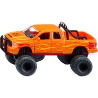 SIKU RAM1500 with balloon tyres Pickup-model Formonterede 1:50, Model køretøj Orange, Pickup-model, Formonterede, 1:50, RAM 1500, Ethvert køn, Metal, Plast
