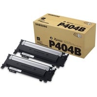 Samsung CLT-P404B Original-tonerpatron, 2-pak, sort Samsung CLT-P404B Original-tonerpatron, 2-pak, sort, 1500 Sider, Sort, 2 stk