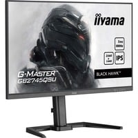 iiyama G-MASTER GB2745QSU-B2 computerskærm 68,6 cm (27") 2560 x 1440 pixel Wide Quad HD LED Sort, Gaming Skærm Sort (mat), 68,6 cm (27"), 2560 x 1440 pixel, Wide Quad HD, LED, 1 ms, Sort