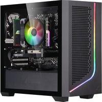 ALTERNATE Gaming-PC • RTX 5060 • AMD Ryzen™ 5 5600 • 16 GB RAM, Gaming PC Sort/gennemsigtig