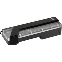Alphacool Core 2x DDCzero Fladt Reservoir 200, Ekspansion tank Sort/gennemsigtig