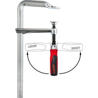 BESSEY Original helståls-skruetvinge GZ30-12KG Sølv/Rød
