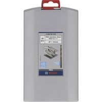 Bosch 2 608 587 018 borehoved Boresæt 25 stk, Drill bit sæt Boremaskine, Boresæt, Legeret stål, Støbejern, Ikke-legeret stål, Rustfrit stål, 135°, Cobalt Alloy High-Speed Steel (HSS-Co), Cylindrisk skaft