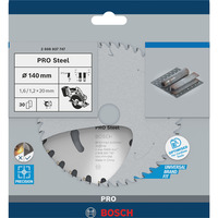 Bosch 2 608 837 747 rundsavklinge 14 cm 1 stk Metal, 14 cm, 2 cm, 1,2 mm, 5400 rpm, 1,6 mm