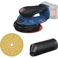 Bosch Batteri-excentersliber GEX 18V-150-3 Professional solo, 18Volt, Tilfældige rystepudser Blå