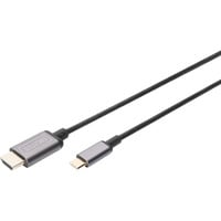 Digitus USB-C adapterkabel USB-C > HDMI A, 4K @ 30HZ Sort
