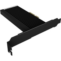 ICY BOX IB-PCI208-HS interface-kort/adapter Intern M.2, Interface card Sort, PCIe, M.2, Fuld højde/ lav profil, PCIe 4.0, Sort, Passiv