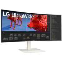 LG 38BR85QC-W computerskærm 96,5 cm (38") 3840 x 1600 pixel UltraWide Quad HD+ LCD Hvid, LED-skærm Hvid, 96,5 cm (38"), 3840 x 1600 pixel, UltraWide Quad HD+, LCD, 1 ms, Hvid