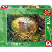 Schmidt Spiele Eventyrslot og skovmagi, Puslespil 