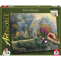 Schmidt Spiele My ArtNOBLE Thomas Kinkade - Lamplight Manor, Maling 