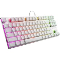 Sharkoon Gaming-tastatur Hvid, Amerikansk layout, Kailh blå