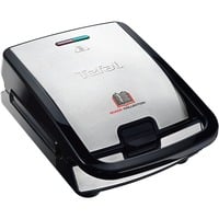 Tefal SW854D sandwichtoaster 700 W Sort, Rustfrit stål, Sandwich maker rustfrit stål/Sort, Sort, Rustfrit stål, 700 W, Kina, 2 stk, 32 stk