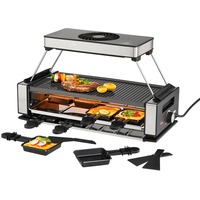 Unold Raclette Sort/rustfrit stål