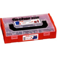 fischer FixTainer - DUOPOWER & DUOSEAL, Dyvel Lys grå/Rød