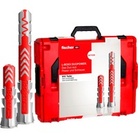 fischer L-BOXX 102 DuoPower, Dyvel Lys grå/Rød