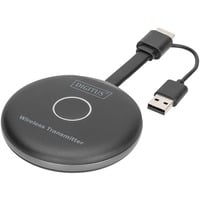 Digitus DS-55322, HDMI-udvidelse forlænger Sort