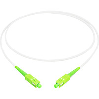 Digitus Fiberoptisk simplex patchkabel, stålforstærket, singlemode, SC/APC > SC/APC Hvid