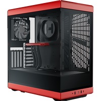 HYTE CS-HYTE-Y40-BR, Towerkabinet Rød/Sort