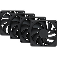 HYTE FAN-HYTE-FA12-BB-4, Sag fan Sort