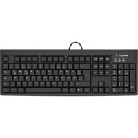 KeySonic Tastatur Sort, DE-layout, Gummi dome
