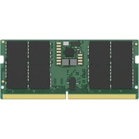 Kingston ValueRAM hukommelsesmodul 16 GB 1 x 16 GB DDR5 6400 MT/s Grøn, 16 GB, 1 x 16 GB, DDR5, 262-pin SO-DIMM