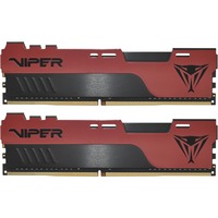 Patriot DIMM 64 GB DDR4-4000 (2x 32 GB) Dual-Kit, Hukommelse Sort/Rød