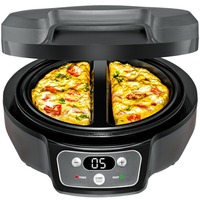 Rommelsbacher Omelet Chef OM 950, Snack Maker antracit