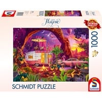 Schmidt Spiele Jeff Haynie: Campingparadis i ørkenen, Puslespil 