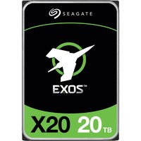 Seagate Enterprise Exos X20 3.5" 20000 GB SAS, Harddisk 3.5", 20000 GB, 7200 rpm