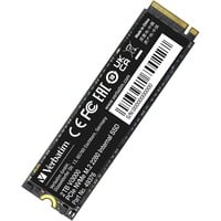Verbatim Vi3000 2 TB M.2 PCI Express 3.0 NVMe, Solid state-drev 2 TB, M.2, 3100 MB/s