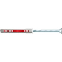 fischer DuoXpand 8x80 T, 562149, Dyvel Lys grå/Rød