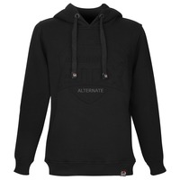 ALTERNATE ATTAX hættetrøje (logo præget) 4XL, Sweater Sort