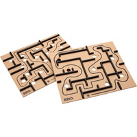 BRIO Labyrinth Boards, Færdighedsspil Brown/Sort, Labyrinth Boards, Sort