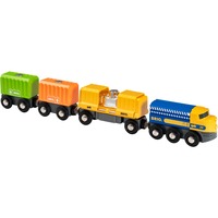BRIO Three-Wagon Cargo Train legetøjsbil, Spil køretøj Tog, 3 År, Plast, Træ, Flerfarvet
