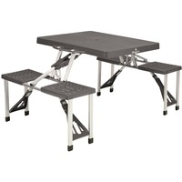 Easy Camp 670410 udendærs bord Sort, Sølv Rektangulær form Sort, Sort, Sølv, Aluminium, Stål, Rektangulær form, 840 mm, 1360 mm, 66 cm