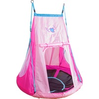 HUDORA 72153 babygynge Baby swing set Indendørs/udendørs Flerfarvet Pink, Baby swing set, 100 kg, Indendørs/udendørs, Hængslet, Redegynge sæde, Polyester