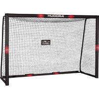 HUDORA Pro Tect 240 Ungdom Fritstående, Fodbold mål Ungdom, Fritstående, Sort, 8 cm, Sort, Sort, Rød