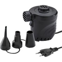 High Peak Elektrisk pumpe 230V, Luftpumpe Sort