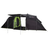 High Peak Tauris 6 Sort Tunneltelt mørk grå/Grøn, Camping, Tunneltelt, 14,2 kg, Sort